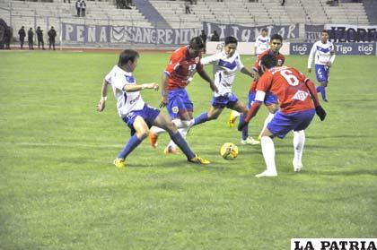 En el partido de ida jugado en Oruro San José goleó 6 a 0 (10/02/2015)
