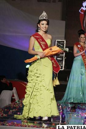 Miss Oruro 2014, Alejandra Paola Miranda Villegas