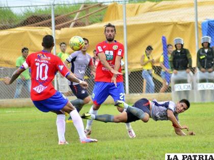En el cotejo de ida se registró un empate 1-1 en Cobija el 19/02/2015
