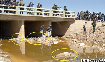 El río Tagarete se convirtió en un depósito de cadáveres y basura, siendo un foco de infección para los que están a su alrededor