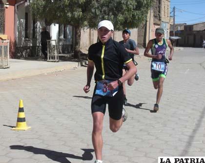 Atletas que habitualmente participan en las competencias de duatlón