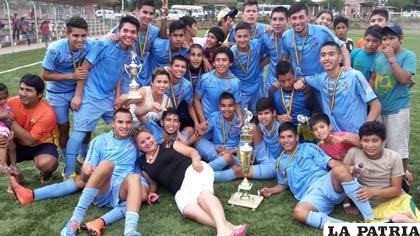 El equipo de Bolívar que conquistó el título