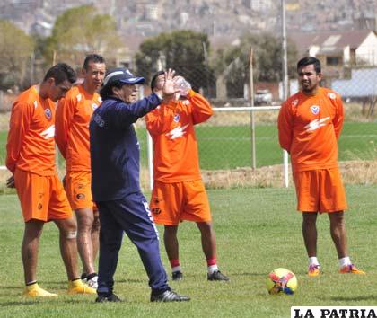 Ortega tomó el mando del equipo “santo”
