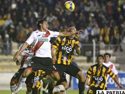 En el cotejo de ida empataron 2-2 en La Paz el 16/01/2015