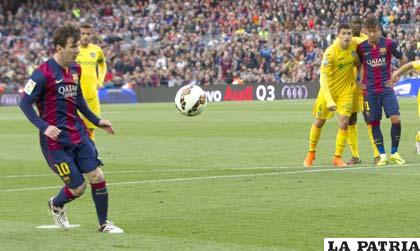 Doblete de Messi contra el Getafe
