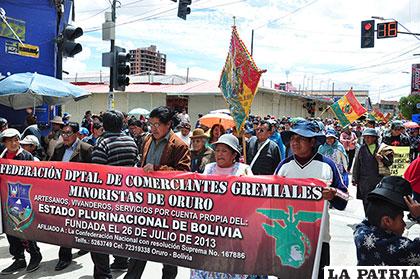 Gremiales anuncian movilizaciones para la siguiente semana