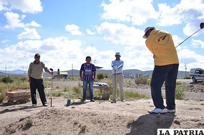 Los golfistas vivirán una verdadera fiesta deportiva