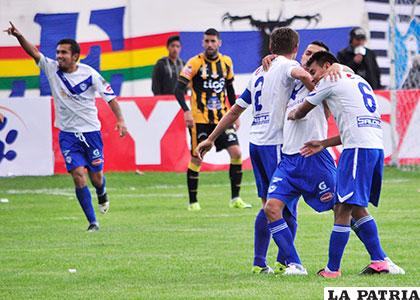 Jhosimar Prado, autor del primer gol de los 