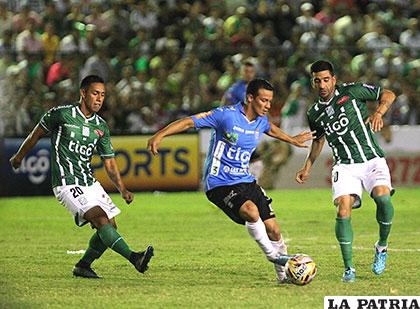 La acción del clásico cruceño que solo tuvo dos goles /APG