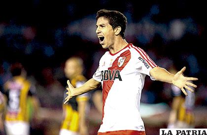 Doblete de Ignacio Fernández para la goleada de River Plate /APG