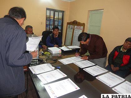 Durante la habilitación de candidatos para elecciones en la Facultad Técnica