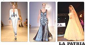 Diseños de Monika Altamoda en Fashion Week Bolivia y Expo Boda