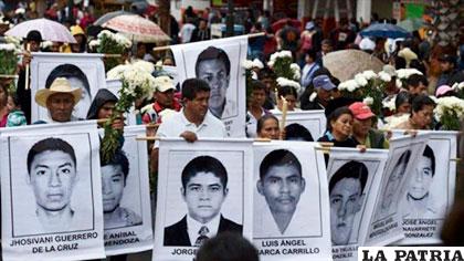 43 estudiantes de Ayotzinapa (México) desaparecieron en 2014