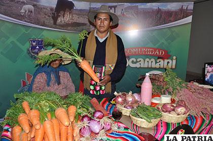 Producción de Socamani llega a la ciudad
