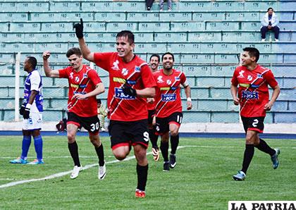 José Muñoz fue autor del tercer gol de los potosinos /APG