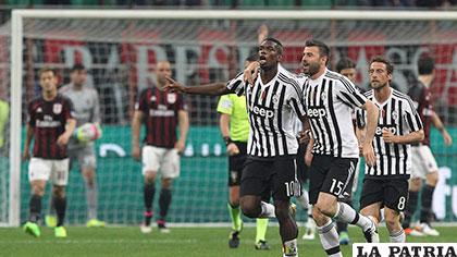 Paul Pogba anotó el segundo gol de Juventus