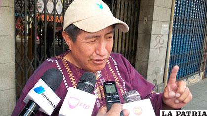 Rafael Quispe anunció que se presentará en un juzgado para comparecer / ERbol.com.bo