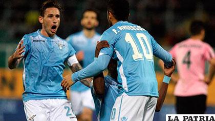 Felipe Anderson anotó el tercero de la Lazio /eurosport.com