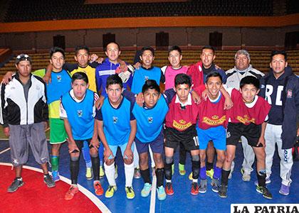 La selección orureña lista para participar en el nacional Sub-17
