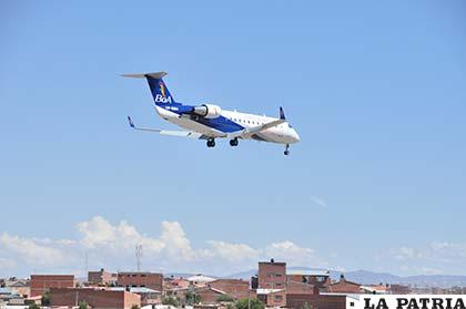 BoA vuela hacia Cochabamba y Santa Cruz, cinco días a la semana
