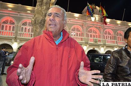 Alcalde de Iquique (Chile), Jorge Soria, estuvo en Oruro 