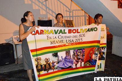 Presentación del primer Carnaval boliviano el año pasado en Miami