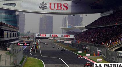 Hubo bastante expectativa en el desarrollo del Gran Premio de China en Shanghái