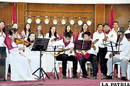 Concierto que brindó Ensemble Idilivs Capilla Musical de Oruro