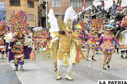 La Gran Tradicional Auténtica Diablada Oruro, el conjunto más antiguo del Carnaval