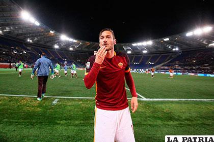 Totti entró en el 86 con el resultado de 1-2 y volcó el resultado 3-2 /elsiglodetorreon.com