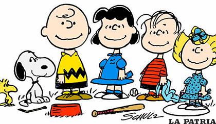 Snoopy, el perro intelectual creado por el dibujante Charles Schulz, junto a sus amigos /20minutos.es