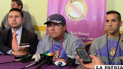 Toresani no estuvo mucho tiempo al frente de Real Potosí