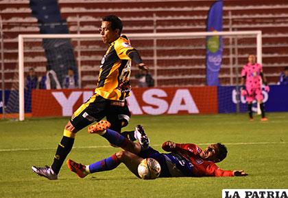 En la ida venció The Strongest en La Paz 1-0 el 01/02/2016 /APG