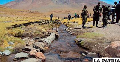 Las aguas del Silala nacen de manantiales que están en territorio boliviano /eldeber.com.bo