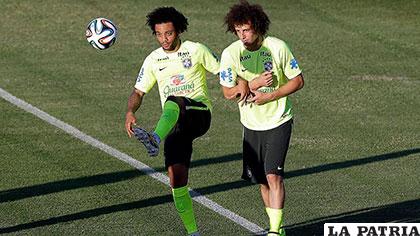 Marcelo y David Luiz, no fueron tomados en cuenta en la convocatoria /lavozdelinterior.com