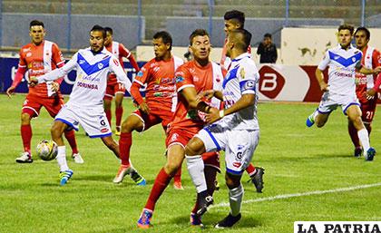 La última vez que jugaron en Oruro, venció San José 3-0 el 18/11/2016