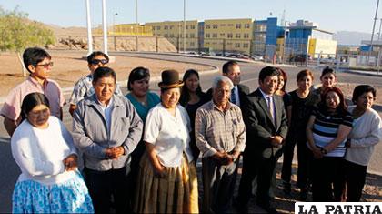Familiares de los detenidos bolivianos en territorio chileno /48 HORAS