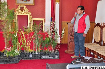 Freddy Flores habla sobre el plan forestal del municipio