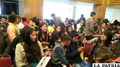 Alrededor de 90 niños participaron en el Congreso Quinquenal de Derechos de la Niña, Niño y Adolescente