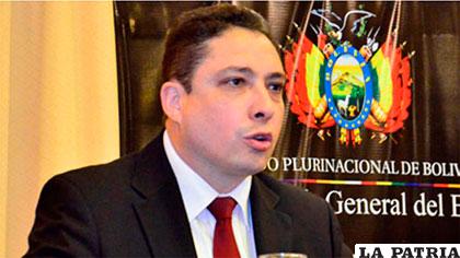 El ministro de Justicia, Héctor Arce niega que viajará a Chile /ANF