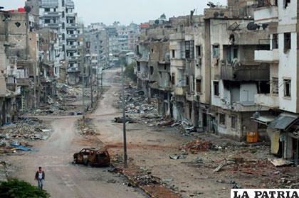 La ciudad de Homs, llamada 