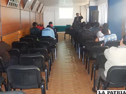 Durante el desarrollo del taller organizado por el CPDO