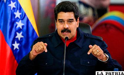 Nicolás Maduro, presidente de Venezuela