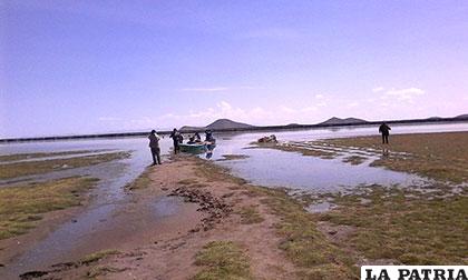 El lago Uru Uru precisa más atención de las autoridades