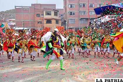 Una escena del Carnaval de Oruro /Archivo