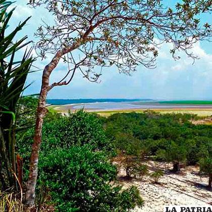 Sequía pone en riesgo sitios naturales del país