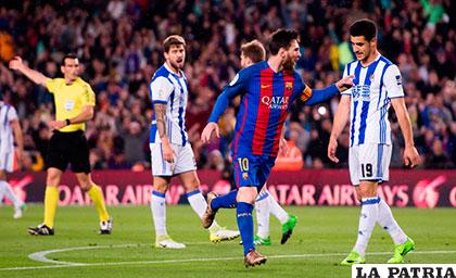 Barcelona venció con dos goles de Messi y una asistencia