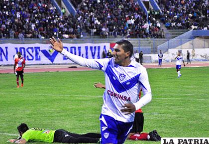 Didí Torrico fue autor del primer gol de los 