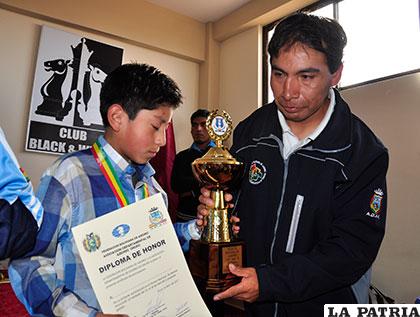 Samuel Gutiérrez, campeón nacional Absoluto Sub-12
