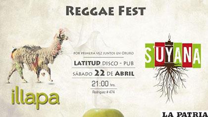 Se aproxima el Reggae Fest en Latitud /LATITUD